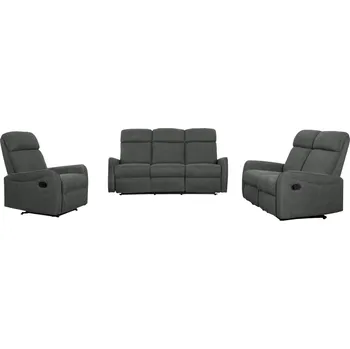 Sedací souprava Tempo Kondela Fotron (tmavě šedá)