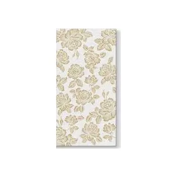Papírový ubrousek Ubrousky na příbory PAW AIRLAID 40x40cm Subtle Roses Gold [25 ks],rychlé dodání