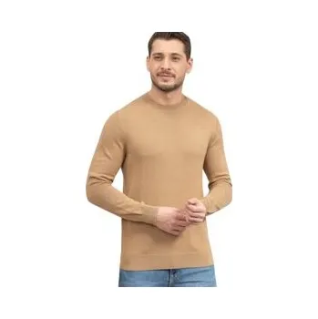 Pánská móda Calvin Klein Jeans Svetr LOGO J30J322205 Béžová Regular Fit XL