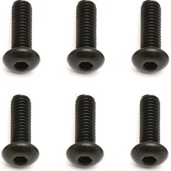 RC model Associated M2,5x8mm šroub s imbusouvou půlkulatou hlavou, 10ks. - expresní doprava