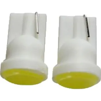 Autožárovka LED 2x T10 W5W COB - sada dvou mini LED žárovek T10 LED 2x T10 W5W COB