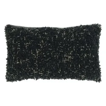 Polštář Dekorativní polštář s uzlíky černý Joey