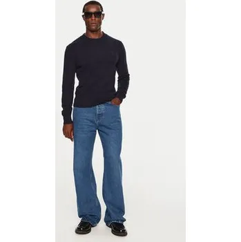 Pánský svetr AMI Paris Svetr HKS057.005 Tmavomodrá Regular Fit M