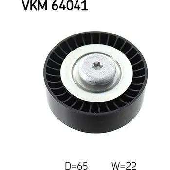 Vratná/vodicí kladka, klínový žebrový řemen SKF (VKM64041)