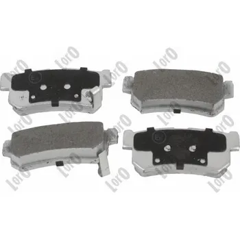 Brzdová destička Sada brzdových destiček, kotoučová brzda ABAKUS 231-02-140