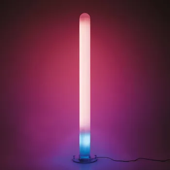 Lampička Artemide Smart LED stojací lampa Metacolor, ovladatelná pomocí aplikace - Ø základna 34 cm bílá LED 40 W (bílá) + LED 86 (RGB) - Doprava zdarma