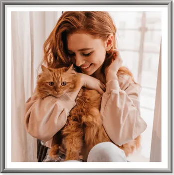 Gravírování Zarámovaná fotografie s parspartou - 60x60 cm