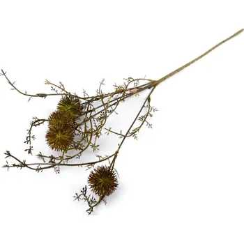 umělá květina Bodlák 60 cm - zelený