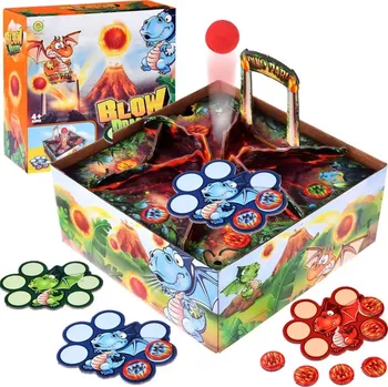 Desková hra Dračí sopka sfoukni míč
