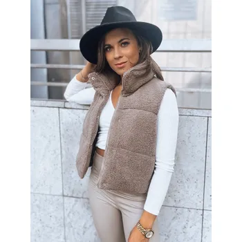 Dámská vesta Dámská vesta DSTREET BEEWARM KARAMELOVÁ M