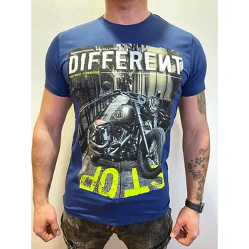 Pánské tričko Pánské triko DIFFERENT - modré, VELIKOST M
