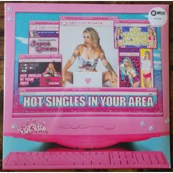 Zahraniční hudba LP Scene Queen: Hot Singles In Your Area 2024 Coloured Neon Magenta With Glitter Hopeless Store Exclusive Vinyl Limited Edition