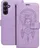 Forcell Coolcase Mezzo Book pro Samsung Galaxy A15 4G/A15 5G, Purple/Dreamcatcher