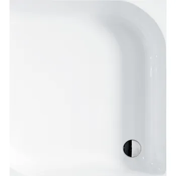 Sprchová vanička Čtvercová sprchová vanička ARES - S nožičkami, 80, 80 (VANKARES80) HOPA