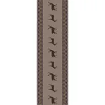 KELA Běhoun na stůl bavlněný Henrik hnědá KL-12267