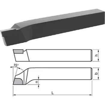 Příslušenstí k soustruhu DENAS 223717-10x10-U30 - Nůž soustružnický 10x10x90mm stranový levý U30 (M20), DIN 4980