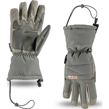 Rukavice EBERLESTOCK Rukavice WINTER zateplené GUNMETAL ŠEDÁ - GREY S-M