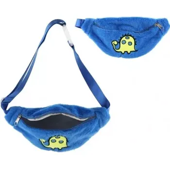 Outdoorové zavazadlo Teddies Ledvinka dinosaurus látka 30cm v sáčku 15x30cm