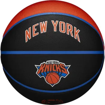 Basketbalový míč Basketbalový míč Wilson NBA Team City Collector New York Knicks Ball WZ4016420ID Velikost: 7