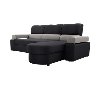 Sedací souprava IDZ Rohová sedačka MAGIC, 254 cm Roh pohovky: Pravý roh, Barva látky: BAHAMA 36 + BAHAMA 34