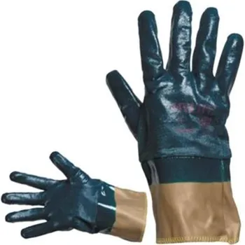 Pracovní rukavice ANSELL 47-409 - Hylite - Rukavice pracovní (vel. 7) bavlněný úplet, celomáčené v nitrilu, tuhá manžeta