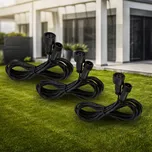 Briloner Prodlužovací kabel 3920035 pro venkovní světla 12V 2m sada 3 ks černá