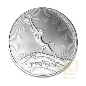 Sběratelství 1 unce stříbrná mince Disney - König der Löwen - Lion King 2020