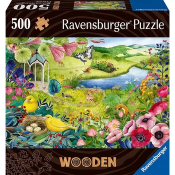 Puzzle Ravensburger 175130 Dřevěné Divoká Zahrada 500 Dílků