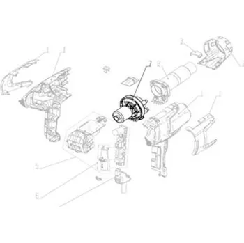 Horkovzdušná pistole Steinel 110050717 - Náhradní díl - Motorová jednotka Motor unit pro HG 2520 E