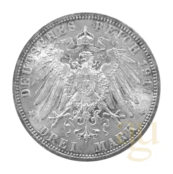 Sběratelství 3 Mark stříbrná mince Kaiserreich verschiedene