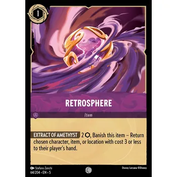 Sběratelská karetní hra Retrosphere 064/204 - Shimmering Skies Typ karty: Foil