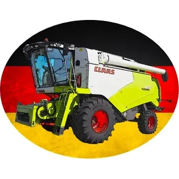 Nášivka Nažehlovačka s kombajnem Claas Tucano 440 (digitální nažehlovačka )