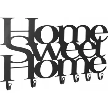 Věšák KOKISKA černý kovový Šatní ramínko