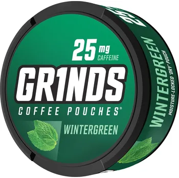 Káva GR1NDS GRINDS 25mg WINTERGREEN