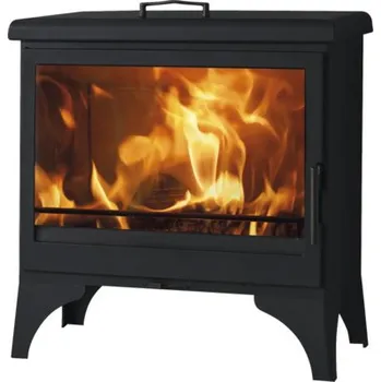 Krbová kamna Krbová kamna Panadero Boheme ocel černá 9,8 kW