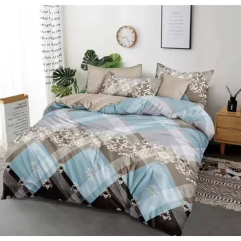 Povlečení TOTÁLNÍ VÝPRODEJ ! BAVLNĚNÉ POVLEČENÍ NA 1 POSTEL 140x200/70x90 cm - JUSTÝNA