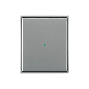 Jistič ABB TIME Ovladač 6220E-A01000 36, 1násobný, bez potisku, ocelová 6220E-A01000 36