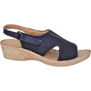 Dámské sandále Protetika - dámské pantofle s masážní stélkou 1443 black Veľkosť: 37