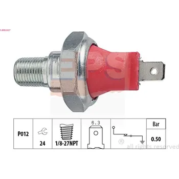 Olejový tlakový spínač EPS 1.800.027