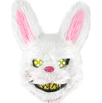 Balónek Party Pal Maska králičího ducha 25x32 cm