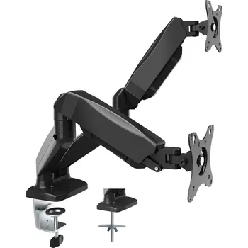 Držák monitoru Stolní držák na 2 monitory HALTIMO C1016