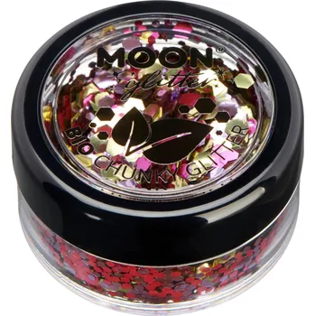 Třpytka na tělo a vlasy BIO třpytky MOON - Mystické, hrubé Barva: Slavnost, Třpytky: BIO, mystické, hrubé