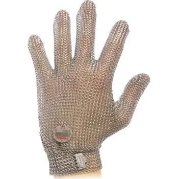 Pracovní rukavice Friedrich Münch NIROX 2000 protiřezné ocelové rukavice S-XL
