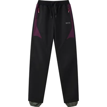 Dívčí kalhoty Dívčí softshellové kalhoty, zateplené - Wolf B2492, černá Barva: Černá, Velikost: 116