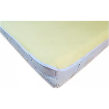 Chránič matrace Nepropustný prošívaný chránič matrace 60x120 cm - JERSEY ŽLUTY