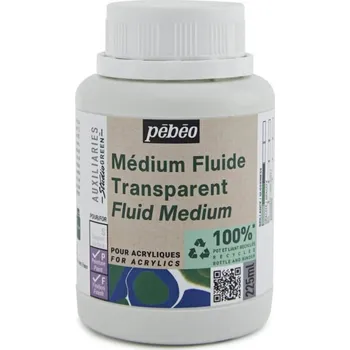 Speciální výtvarná barva Transparentní tekuté médium Origin (pouring medium), 225 ml