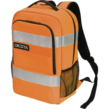brašna na notebook Dicota batoh na notebooky Hi-Vis Base, oranžová