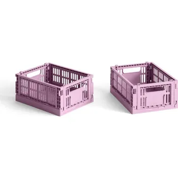 Úložný box HAY Úložný box Colour Crate Mini set 2ks, dusty rose
