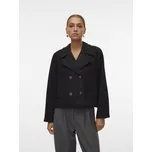 Vero Moda dámský crop přechodový kabát Vincemia černý Velikost: XL