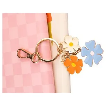 Set školních potřeb Brelok Bloom kwiatki HAPPY COLOR